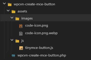 Cấu Trúc Thư Mục Plugin Wpcvn Create Shortcode Button